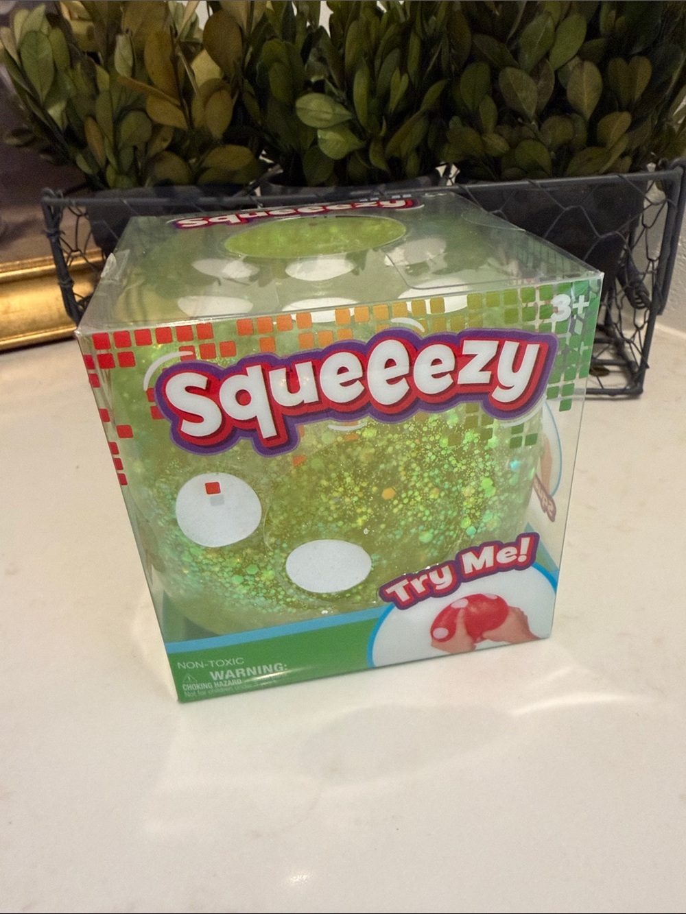 Squeezy dice